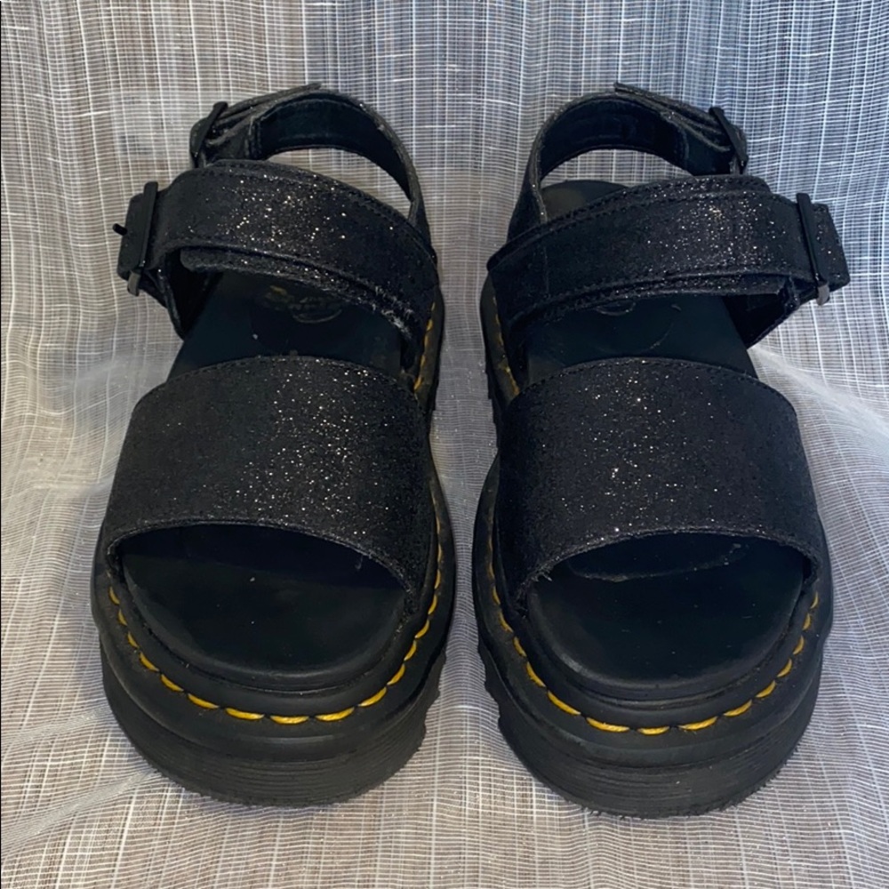 Voss Glitter Dr. Marten Sandals